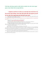 Trình bày nội dung quyền ưu đãi miễn trừ dành cho viên chức ngoại giao và các thành viên của gia đình họ