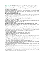 Nêu các chủ thể tham gia quan hệ đấu giá hàng hóa và phân tích quyền và nghĩa vụ của người tổ chức đấu giá hàng hóa