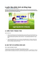 Luyện tập phân tích và tổng hợp
