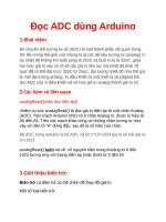 Arduino bai 3 ADC ADC ADC ADC