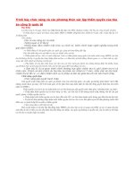 Trình bày chức năng và các phương thức xác lập thẩm quyền của tòa án công lý quốc tế