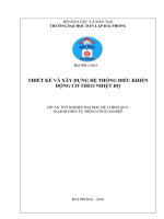 Thiết kế và xây dựng hệ thống điều khiển động cơ theo nhiệt độ 