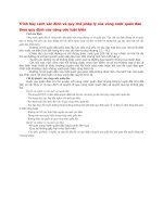 Trình bày cách xác định và quy chế pháp lý của vùng nước quần đảo theo quy định của công ước luật biển