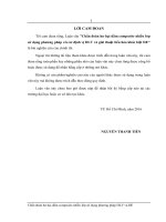 Chẩn đoán hư hại dầm composite nhiều lớp sử dụng phương pháp véc tơ định vị DLV và giải thuật tiến hóa khác biệt DE 