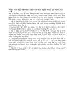 Phân tích đặc điểm của các hình thức đại lí theo qui định của LTM