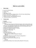 Bệnh án truyền nhiễm  HIV