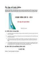 Ôn tập về luận điểm