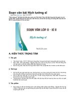 Soạn văn bài hịch tướng sĩ