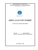 Một số biện pháp nhằm nâng cao hiệu quả hoạt động sản xuất kinh doanh tại công ty TNHH thương mại xếp dỡ dịch vụ vận tải hải long 
