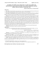NGHIÊN CỨU RỐI LOẠN LIPID MÁU VÀ KẾT QUẢ ĐIỀU TRỊ BẰNG ROSUVASTATIN Ở NGƯỜI CAO TUỔI TẠI PHÒNG KHÁM BỆNH VIỆN ĐA KHOA TỈNH PHÚ YÊN