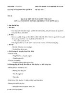 Tiết 18  19  20 sự biến đổi tuần hoàn tính chất của các nguyên tố trong bảng tuần hoàn