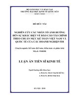 Nghiên cứu các nhân tố ảnh hưởng đến sự khác biệt về báo cáo tài chính theo chuẩn mực kế toán Việt Nam và quốc tế của các doanh nghiệp FDI_2