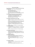 BÀI GIẢI 20 CÂU THỰC HÀNH KĨ NĂNG BÁN THUỐC  DƯỢC PHƯƠNG NAM