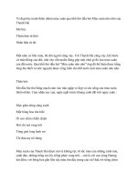 Vẻ đẹp bức tranh thiên nhiên mùa xuân qua khổ thơ đầu bài mùa xuân nho nhỏ của thanh hải 