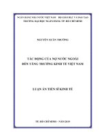 Tác động của nợ nước ngoài đến tăng trưởng kinh tế Việt Nam_2