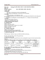 HOT Trọn bộ Giáo án ĐẠI SỐ 10 HKII Mẫu MỚI