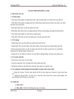 HOT Trọn bộ Giáo án HÌNH HỌC 11 HKII Mẫu MỚI (Đầy đủ chương II, III)