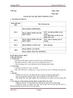 Giáo án Hình học 12 MỚI chủ đề HỆ TỌA ĐỘ TRONG KHÔNG GIAN