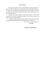 Thực trạng và giải pháp nâng cao chất lượng đội ngũ hướng dẫn viên du lịch tại Khu di tích lịch sử Đền Hùng