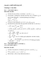 BIẾN đổi đại số lớp 9