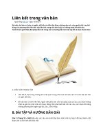 Liên kết trong văn bản