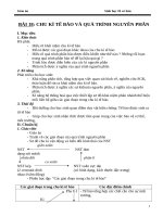 Giáo án Sinh học 10 bài 18: Chu kì tế bào và quá trình nguyên phân