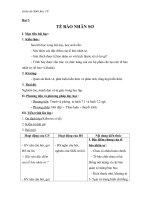 Giáo án Sinh học 10 bài 7: Tế bào nhân sơ