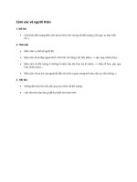 Cảm xúc về người thân