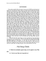 Vai trò của nhà nước trong việc hội nhập nền kinh tế quốc tế ở việt nam