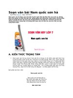 Soạn văn bài nam quốc sơn hà