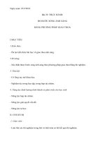 Mẫu MỚI Giáo án Vật Lý 12 hay (Tiết Thực hành, Bài tập, Kiểm tra 1 tiết)