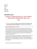 BÀI TIỂU LUẬN VAI TRÒ KINH tế tư NHÂN TRONG KINH tế THỊ TRƯỜNG VIỆT NAM HIỆN NAY