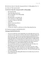 ĐỀ CƯƠNG ôn tập môn TRUYỀN THÔNG GIÁO dục sức KHỎE và y đức