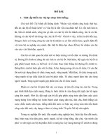 TIEU LUAN CHUYEN VIEN CHINH   xử lý tình huống lựa chọn cán bộ huyện m tỉnh h y