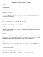 Thời gian làm bài