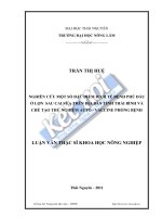 NGHIÊN cứu một số đặc điểm DỊCH tễ BỆNH PHÙ đầu ở lợn SAU CAI sữa TRÊN địa bàn TỈNH THÁI BÌNH và CHẾ tạo THỬ NGHIỆM AUTO   VACCINE PHÒNG BỆNH