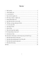 KINH TẾ LƯỢNG Tìm hiểu các yếu tố ảnh hưởng đến mức chi cho ăn vặt của sinh viên trường Đại học Thương Mại