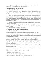 KỊCH BẢN HỘI NGHỊ CÁN BỘ CÔNG CHỨC