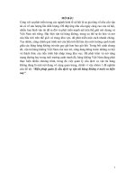 quản trị dịch vụ: Biện pháp quản lý cầu dịch vụ vận tải hàng không ở nước ta hiện nay”