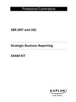 ACCA paper strategic business reporting 2 