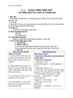 Giáo án Sinh học 10 bài 23: Quá trình tổng hợp và phân giải các chất ở vi sinh vật