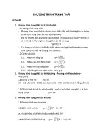 Phương trình trạng thái  nhiệt động lực học