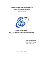 Tìm hiểu entity framework