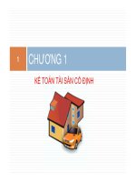 Bài giảng kế toán tài chính