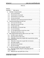 Đồ án thiết kế phân xưởng thu hồi lưu huỳnh công suất 5 tấnngày