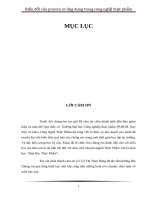 Biến đổi Protein có ứng dụng trong công nghệ thực phẩm