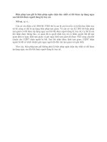 Biện pháp tạm giữ là biện pháp ngăn chặn duy nhất có thể được áp dụng ngay sau khi bắt được người đang bị truy nã