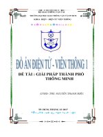 Giải pháp thành phố thông minh