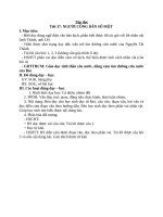 Giáo án tập đọc Tuần 19. Người Công dân số Một (phương án mới)