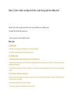 Dàn ý cảm nhận vẻ đẹp khổ thơ cuối trong bài thơ bếp lửa